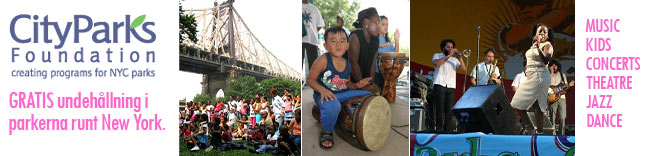 CityParks Foundation erbjuder Gratis underh?lning i New Yorks parker - mer information h?!