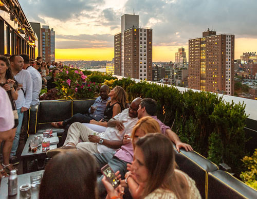 Rundturer till olika takbarer i New York